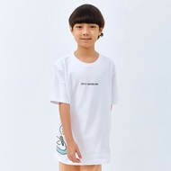 M231 Kids White Short Graphic T-shirt 2717B