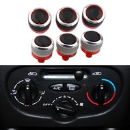 3pcs Car Air Conditioner AC Fan Control Switch Knob Heater Button Replacement for Peugeot 206/206+/2