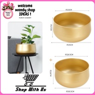 PASU ORKID / GOLD CERAMIC VASE / FLOWER POT / PASU SERAMIK Pasu gold Pasu orkid Pasu gubahan BRUSHES