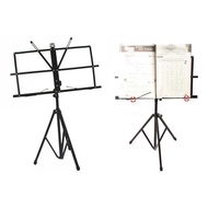TASTYSTR STUDIO Stand Score Sheet Music Orchestra Tripod Foldable 1.2M - F-01HC