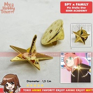 Pin Brooch Spy X Family Stella Star Eden Academy Anya Forger Damian Desmond Cosplay Anime