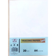 TRACING PAPER 60GSM/A4/20'S PER PACK