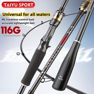 Solid Carbon ML Fast Action 2.1M/2.4 Fishing Rod 7-22G/8-16LB Flexible All Water Suitable Spinning R