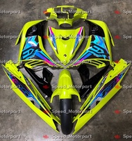 COVERSET LC135 V4-V5-V6-V7 YARIZ GREEN REFLECTOR EXCITER THAI SIAP TAMPAL