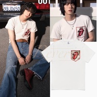 TSHIRT JIN ECHO OUTFIT ROLLINGSTONE POCKET SHIRT SEOKJIN KPOP BANGTAN STYLE ARMY IDOL OUTFIT
