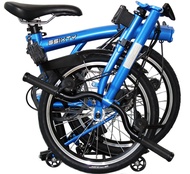 3sixty 16" Ultimate Lightweight Trifold Bike | S6 Speed External Gears | Anti-Rust | Extreme Ultrali