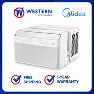 Midea FP51ARA015HEIVU5 1.5HP Inverter, U-Shape Window Type Air Conditioner