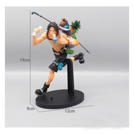 Mô hình One Piece LuffyAce Sabo cao 20 cm figure mô hình anime Luffy