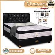 Springbed Kasur Memory Foam Plushtop - Champion Springbed Memory [JABODETABEK]