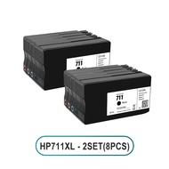 Expriend New HP 711XL 711 HP711 Black Original Ink Cartridge For HP Designjet T100 T120 T125 T130 T5