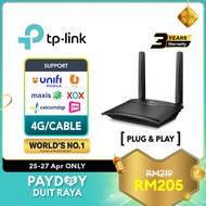 TP-Link Wireless N300 4G LTE Mobile Direct Sim Modem Router TL-MR100