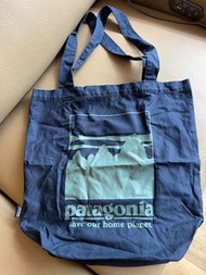 Patagonia tote bag Navy 側揹袋 (包順豐)