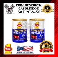 TOP 1 FORMULA SYNTHETIC MOTOR OIL HP HIGH PERFORMANCE FOR GASOLINE ENGINE SAE 20W-50 API SM