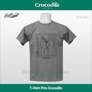T-shirt/ Crocodile Motif T-Shirt 202-002-01