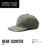Rubber Killer-BEAR SCOOTER-WRINKLED NYLON CAP (CAP)