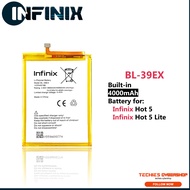 BL-39EX Battery for Infinix Hot 5 / Hot 5 Lite 4000mAh Capacity