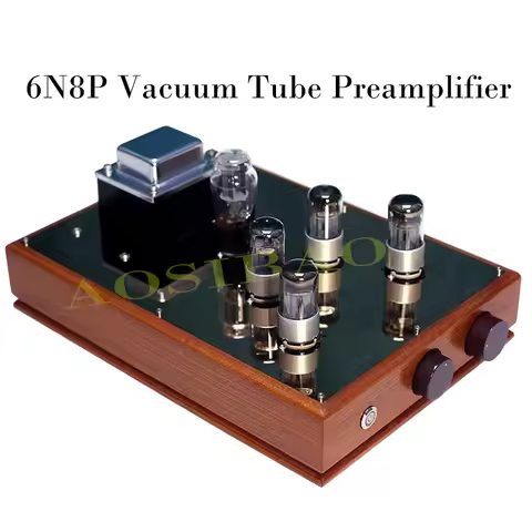 AIYIMA SMSL Cary GALI Line Vacuum Tube Preamplifier 5Z4P Rectifier 6N8P Tube Preamp Pure Handmade We