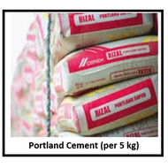 【hot sale】 Portland Cement (per 5 kilos) for Buhos Brick Laying / Palitada Plastering Rizal Cement