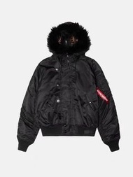 香港預訂｜Stussy x Alpha Industries MA-1 毛絨內襯軍裝連帽外套 2色可選 高CP值男裝