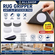 Strong Grip Rug Gripper Pad Anti Curl Carpet Sticker Non Slip Floor Mat Tape Home Safety Rug Fixer