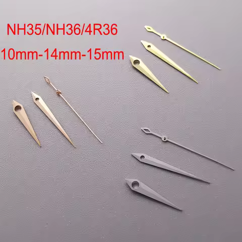 MOD Accessories Silver Gold Rosegold Watch Hands For NH35 NH36 4R36 Movement Seiko Cocktail Men's Me