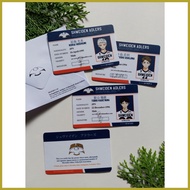 ◸ ◊ ⊕ Haikyuu | MSBY-ADLERS ID Photocard Series