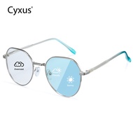 Cyxus Photochromic Glasses Smart Light Adaptation Blue-Light & UV Protection Comfort Fit Stylish Des