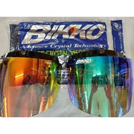 BIKKO Visor Helmet Visor Crystal Green Crystal Red Crystal Yellow 100% original BIKKO visor SGV apol