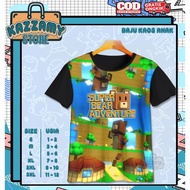 3D Children's T-Shirts Super Bear Adventure Children's T-Shirts - Sultan Bear Art 9 Children's Distr