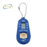 Button Battery Tester, Keychain Pocket Portable and  Battery Tester to Check Remaining Battery Power