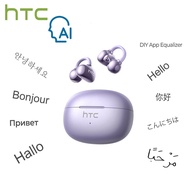HTC NE55 AI,6.0,,HiFi,,,IPX4  HTC NE55 AI Fon Kepala Klip Penterjemahan Masa Nyata Bluetooth 6.0 Hay