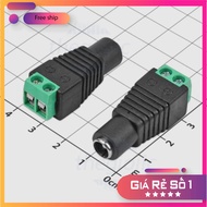 [5 Pieces]- DC5521 Female DC Power Connector 2.1mm Needle Wire Connector With Domino World Chip