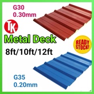 Metal Roofing Zinc / Zink Kilang / Zinc Colour / Zink Warna / Zink Biru / Zinc Besi C-chanel/ Besi B
