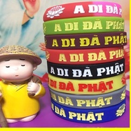Amitabha Buddha Bracelet - Amitabha Buddha Rubber Bracelet