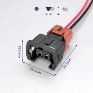 2pin proton wira perdana MMC 4G91/92/93/63 fuel injector connection socket