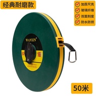 Imported Fiber Tape Measure Meter Meter Meter Engineering Measuring Ruler High Precision Rubberized 