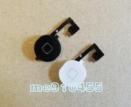 全新 蘋果 iPhone 4S home 按鍵總成 返回鍵總成 黑色 白色 HOME鍵帶排線 維修零件(4 不通用) 