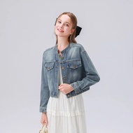 潮流新款牛仔外套女夹克上衣服款2025潮流款