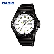 Casio MRW-200H-1B2 นาฬิกาเด็กนักเรียนชายเจลลี่สีขนาดเล็กสีดำนาฬิกากีฬานาฬิกาควอทซ์กันน้ำ Watches MRW-200HC-4BVDF