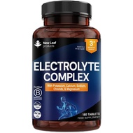 Electrolytes Tablets - High Strength Rehydration Tablets - with Potassium, Calcium, Sodium, Chloride