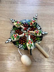 俄羅斯木製玩具雞，兒童木製玩具，活體玩具，俄羅斯玩具