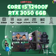 คอมโบเซ็ทจบพร้อมเล่น ซื้อ1 ได้ 7 BONMECOM2 คอมประกอบ / CPU i5 12400F / RTX 3050 6GB/ Case เลือกแบบไ