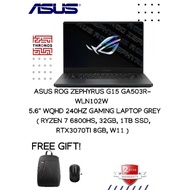 Asus ROG Zephyrus G15 GA503R-WLN102W 15.6'' WQHD 240Hz Gaming Laptop Grey