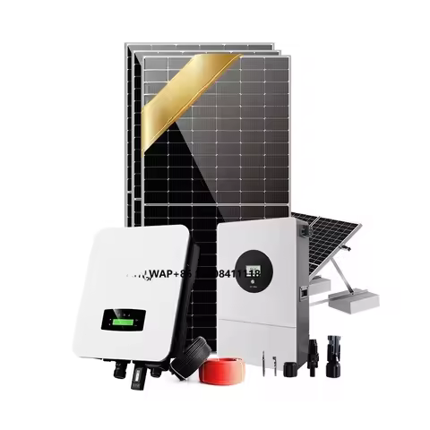 Complete Set Solar Energy System 5000W Hybrid Solar System 3KW 6KW 7KW 8KW 10KW Solar Panel Home Kit