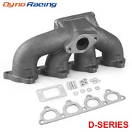 Cast Iron Turbo Manifold fit for Honda Civic Crx Del Sol D15 D16 1.6L Sohc 38mm Wg T3/T4