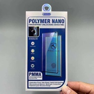 ฟิล์มกันรอย POLYMER NANO ฟิล์มเต็มจอขอบโค้งSAMSUNG S7EDGE S8 S8PLUS S9 S9PLUS S10 S10PLUS NOTE8 NOTE9 NOTE10 NOTE10PRO S20/S11E S20PLUS/S11 NOTE20PRO S20ULTRA/S11PLUS ฟิล์มกันรอย ฟิล์มเต็มจอ