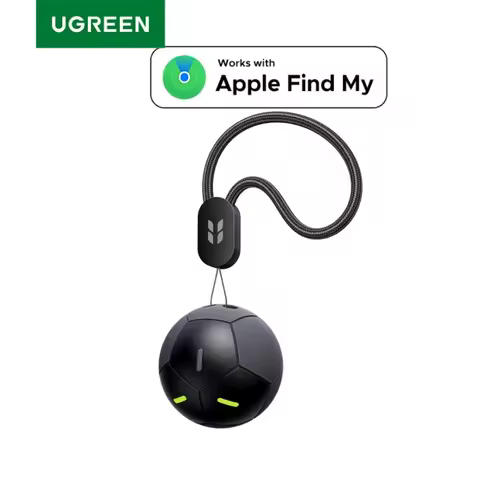 【Soccer-Shaped Design】UGREEN FineTrack Smart Finder Tracker for iOS Apple Find My | 5-Year Battery L