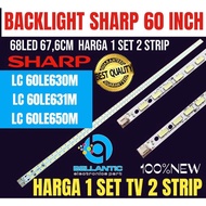 SHARP 60 INCH LED TV BACKLIGHT LC 60LE630M-LC 60LE631M-LC 60LE650M