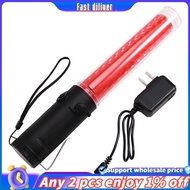 In stoick-Traffic Wand 26cm Led Traffic Control Wand Safety Light Wand with 2Flashing Modes Air Mars
