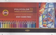 同央美術網購 捷克 KOH-I-NOOR 專家級 72色 油性色鉛筆